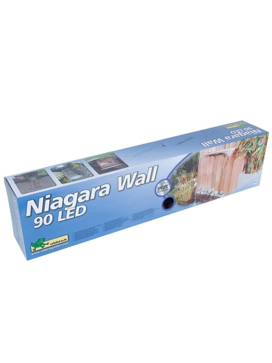 Ubbink Vodopád s LED světly Niagara 90 cm nerezová ocel 1312126