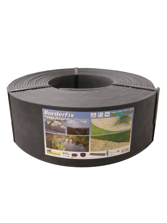 Ubbink Zahradní obruba 14 cm x 15 m 7 mm černá