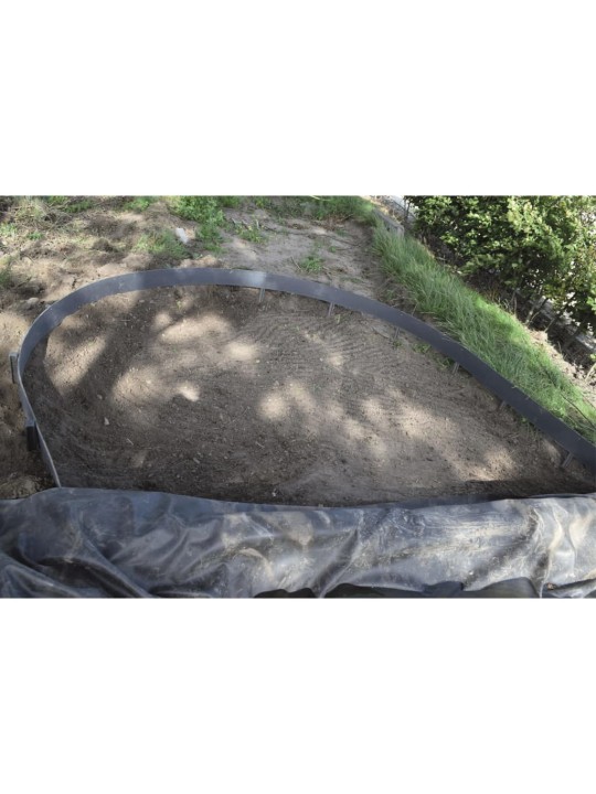 Ubbink Zahradní obruba 14 cm x 15 m 7 mm černá
