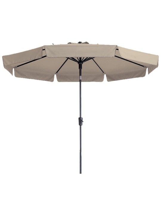 Madison zahradní slunečník flores luxe 300 cm kulatý ecru