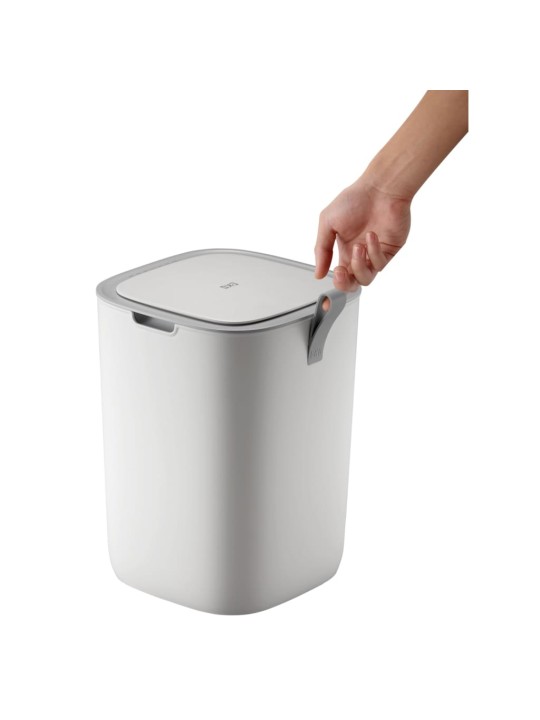 EKO Odpadkový koš se senzorem Morandi 12 l bílý