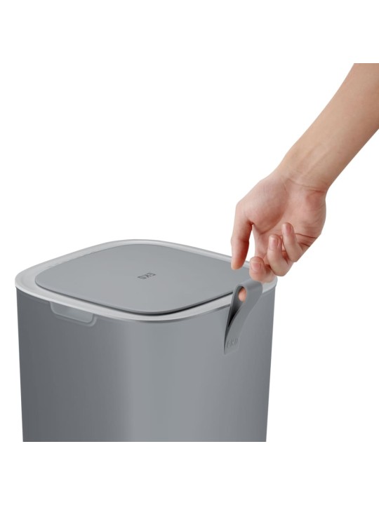 EKO Odpadkový koš se senzorem Morandi 30 l šedý