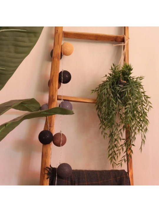 Emerald Umělý bambus závěsný keř v květináči 50 cm