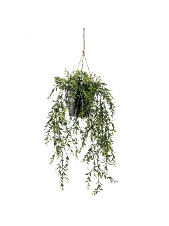 Emerald umělý zimostráz závěsný keř v květináči 50 cm