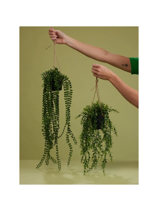 Emerald Umělý fíkus pumila převislý v květináči 60 cm