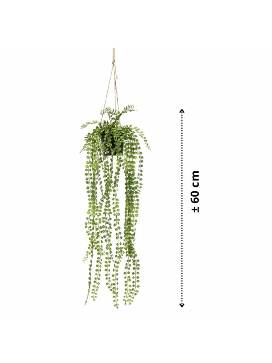 Emerald Umělý fíkus pumila převislý v květináči 60 cm