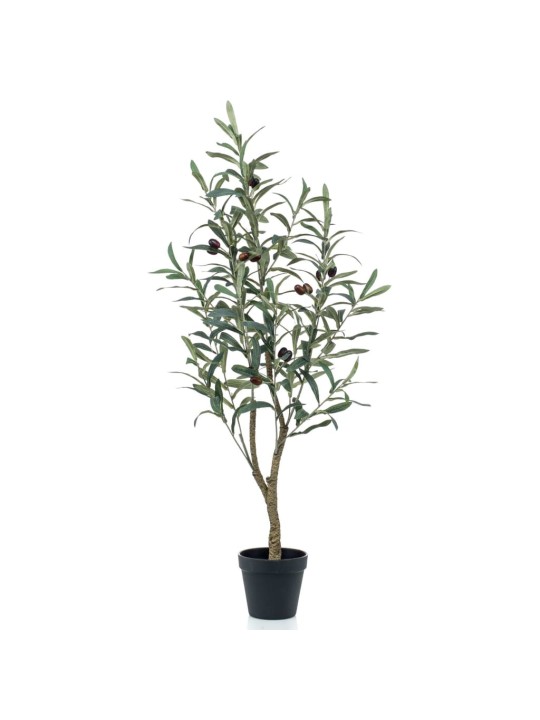 Emerald umělý olivovník 90 cm v plastovém květináči