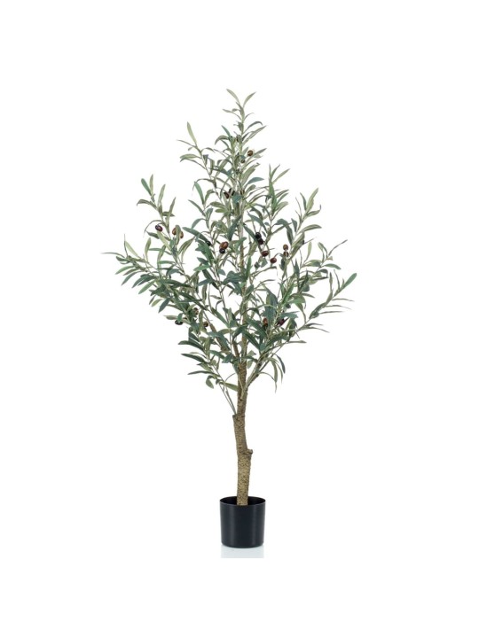 Emerald Umělý olivovník 115 cm v plastovém květináči