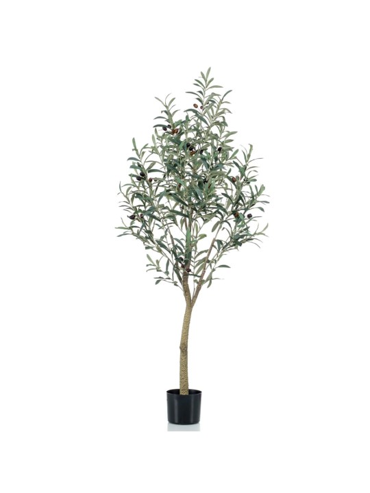 Emerald Umělý olivovník 140 cm v plastovém květináči