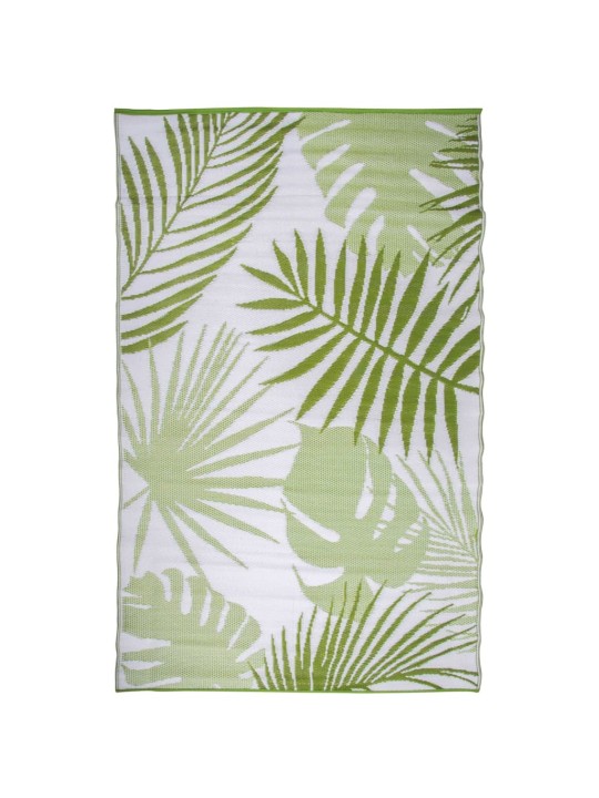 Esschert Design Venkovní koberec 241 x 152 cm pralesní listy OC22
