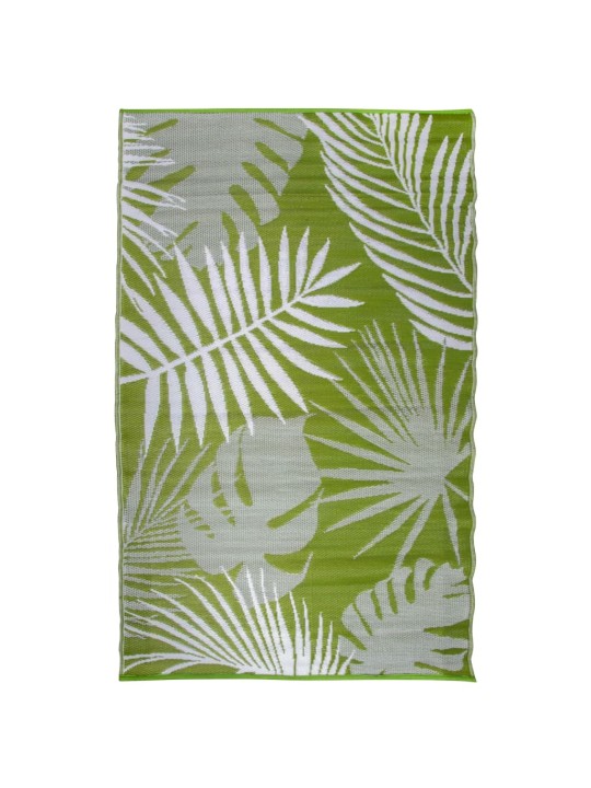 Esschert Design Venkovní koberec 241 x 152 cm pralesní listy OC22