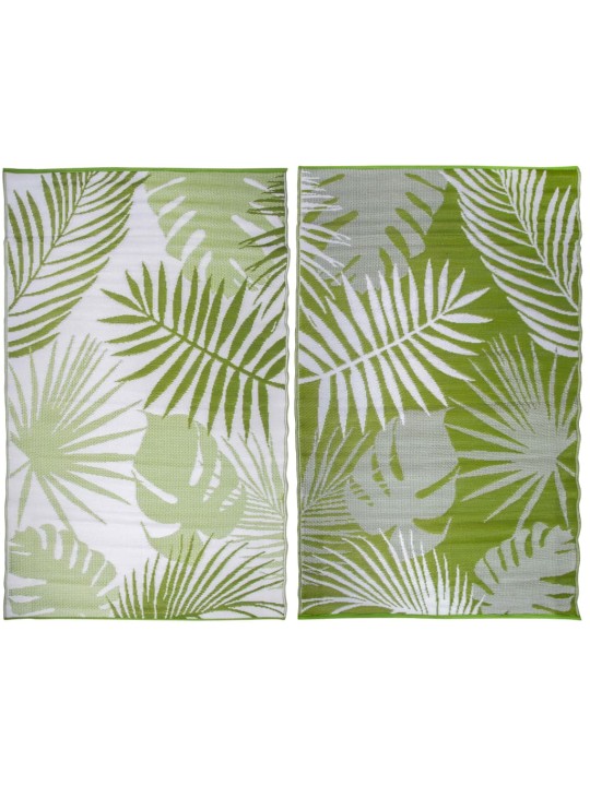 Esschert Design Venkovní koberec 241 x 152 cm pralesní listy OC22
