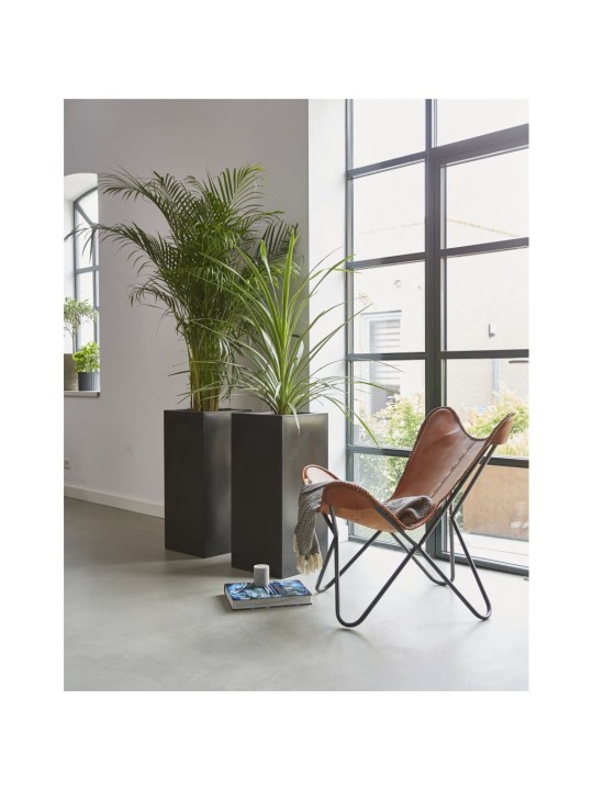Capi Truhlík Urban Smooth obdélníkový 36 x 79 cm černý