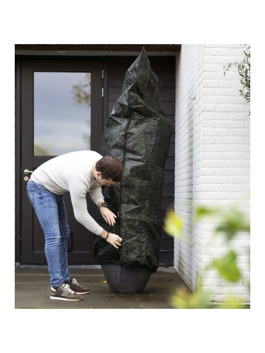 Capi ochranný obal na rostliny l 150 x 250 cm černý a zelený potisk