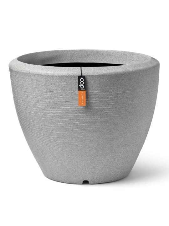 Capi truhlík arc granite zúžený 34 x 25 cm slonová kost