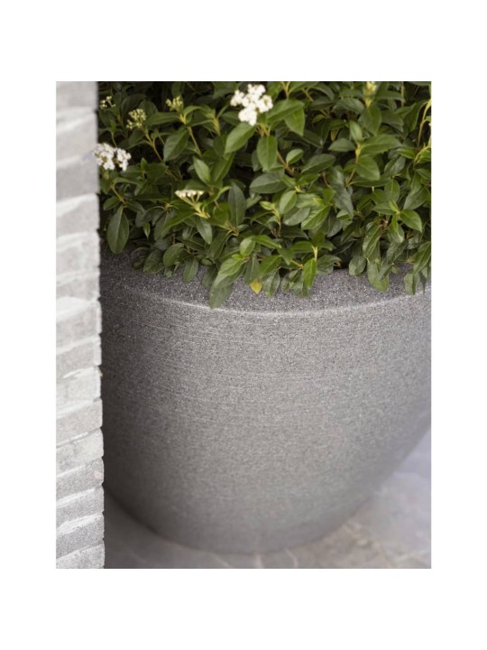 Capi truhlík arc granite zúžený 60 x 48 cm antracitový