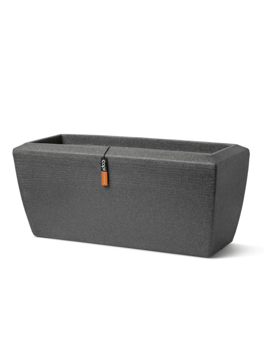 Capi truhlík arc granite obdélníkový 90 x 35 x 40 cm antracitový