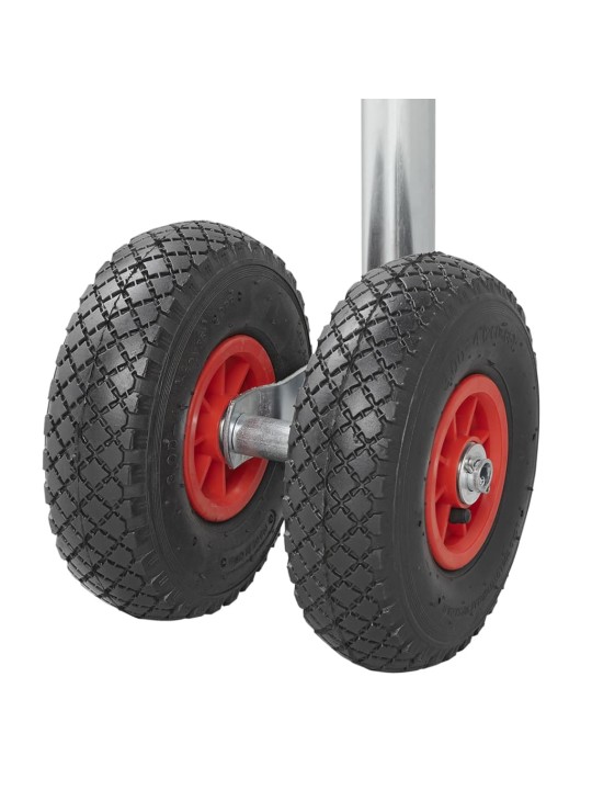 ProPlus Dvojité opěrné kolečko nafukovací pneumatiky 26x8,5 cm 341508