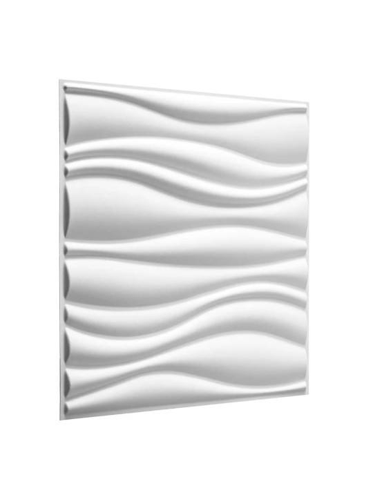 WallArt 3D Nástěnné panely Vlny 12 ks GA-WA04