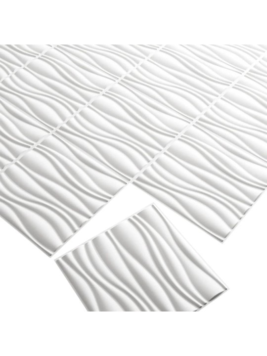 WallArt 3D Nástěnné panely Vlny 12 ks GA-WA04