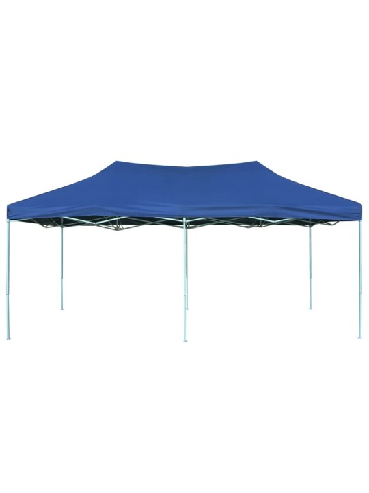 Rozkládací stan nůžkový 3 x 6 m modrý
