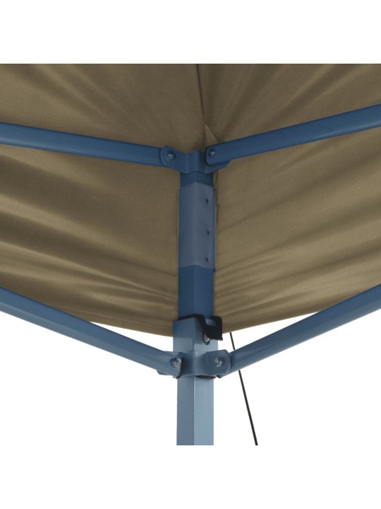 Rozkládací stan nůžkový 3 x 4,5 m krémově bílý