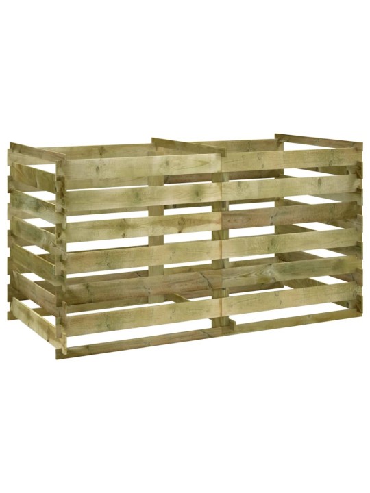 Laťkový kompostér impregnovaná borovice 180 x 90 x 90 cm