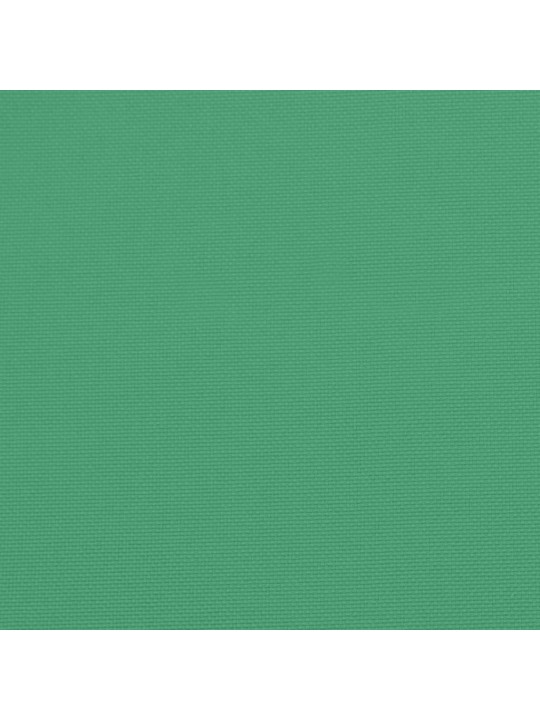 Podušky na židli vysoké opěradlo 2 ks zelené 120x50x3 cm textil