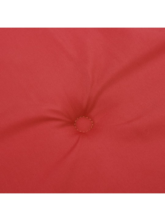 Poduška na zahradní lavici červená 180x50x3 cm oxfordská látka
