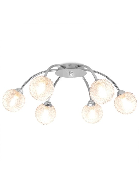 Stropní svítidlo se 6 žárovkami G9 240 W