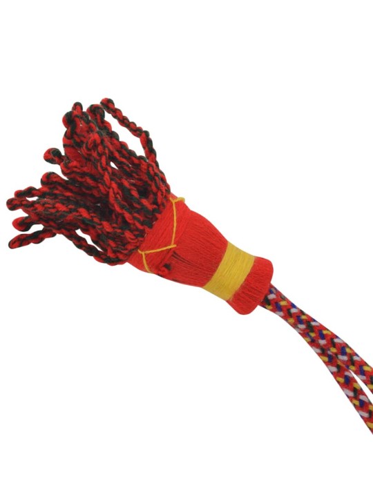 Dětské skotské dudy horalské červený tartan Royal Steward