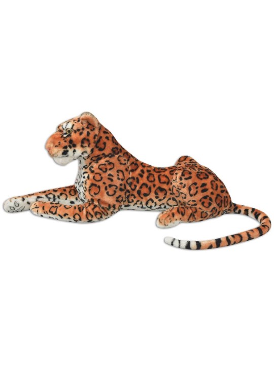 Leopard plyšová hračka hnědý XXL