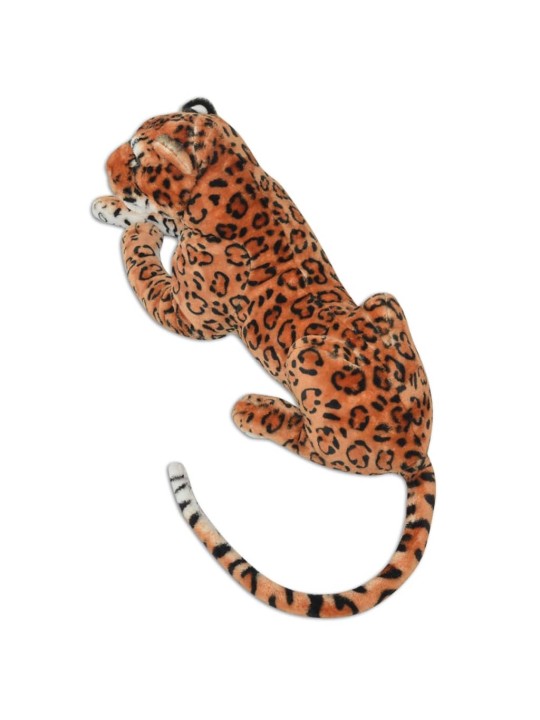 Leopard plyšová hračka hnědý XXL