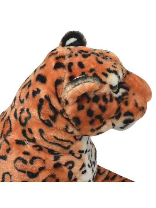 Leopard plyšová hračka hnědý XXL