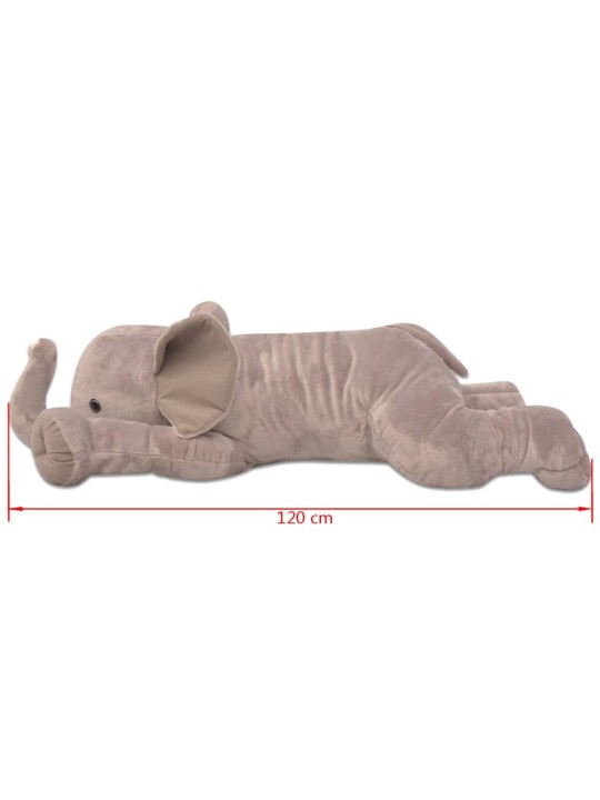 Plyšová hračka slon xxl 120 cm
