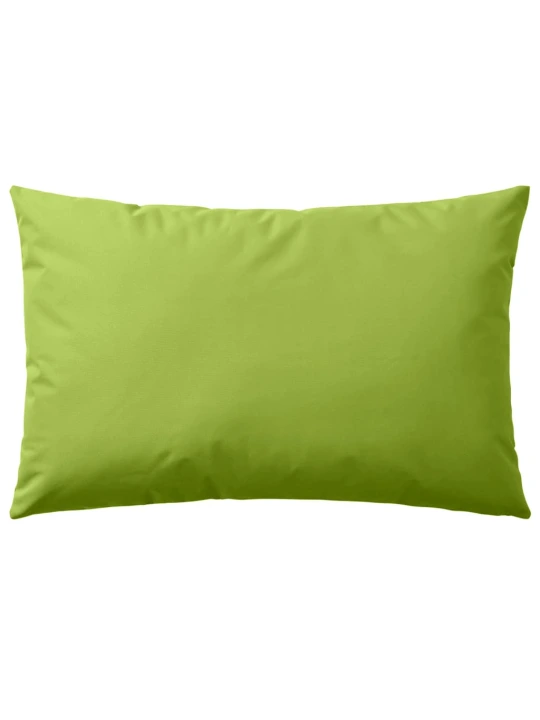 Venkovní polštářky 4 ks 60x40 cm jablkově zelená