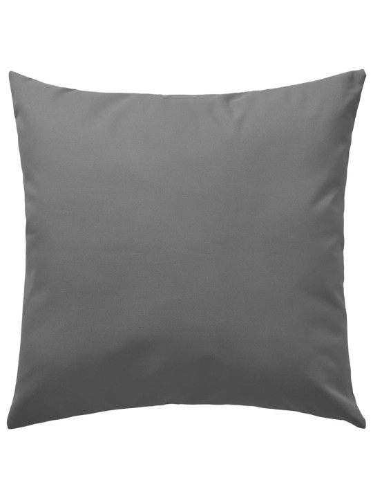 Venkovní polštářky 4 ks 45x45 cm šedé