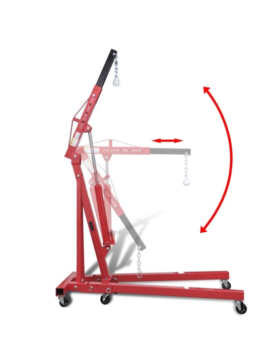 Skládací motorový jeřáb 2 tuny 88,2 kg