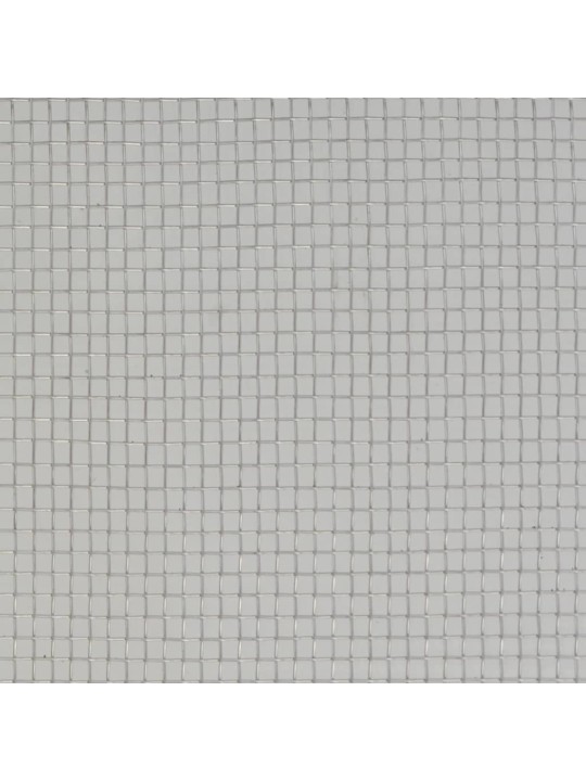 Síť proti hmyzu nerezová ocel 100 x 1 000 cm stříbrná