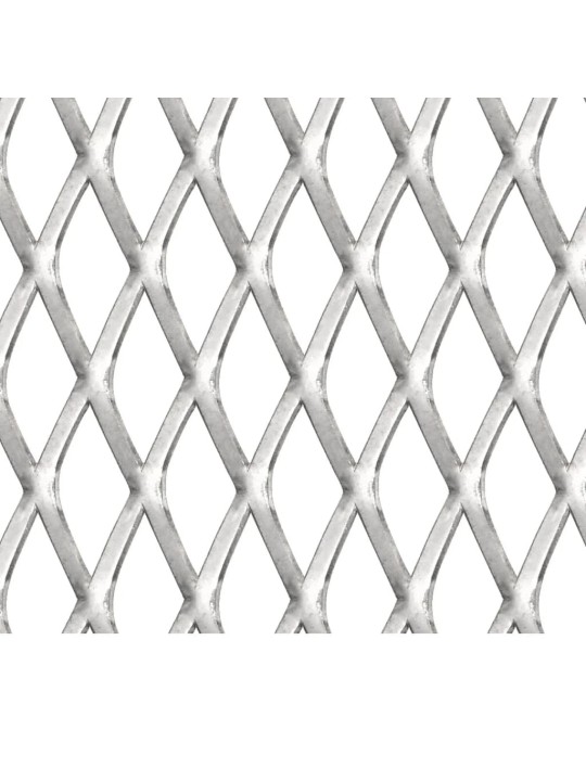 Zahradní drátěný plot nerezová ocel 50 x 50 cm 30 x 17 x 2,5 mm