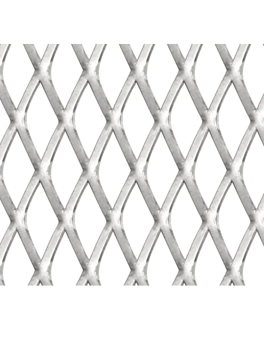 Zahradní drátěný plot nerezová ocel 100 x 85 cm 45 x 20 x 4 mm