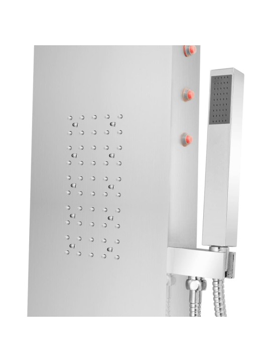 Sprchový panel set nerezová ocel zaoblený