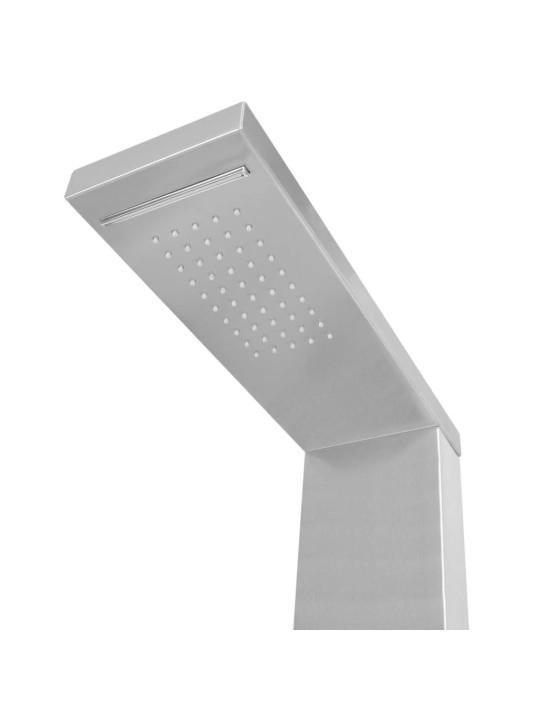 Sprchový panel set z nerezové oceli s čtvercovým designem