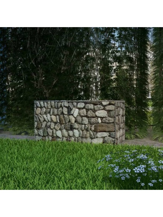 Gabionový koš pozinkovaná ocel 100 x 50 x 50 cm