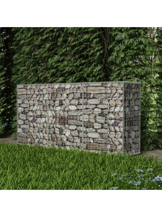 Gabionový koš pozinkovaná ocel 200 x 50 x 100 cm