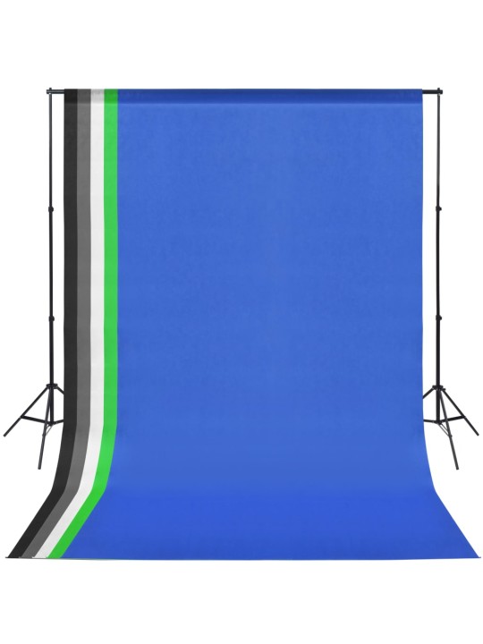 Profesionální foto studio set: 5 barevných pozadí a 2 softboxy