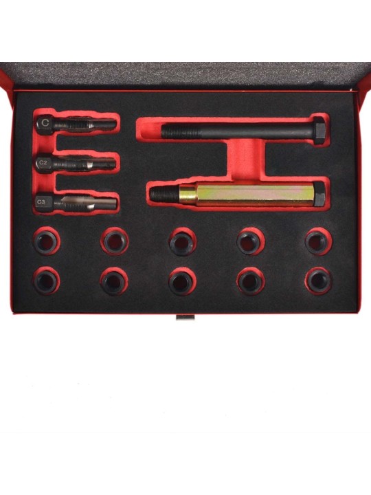 sada na opravu závitů žhavících svíček 15 kusů M10 x 1,0 mm