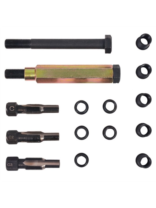 sada na opravu závitů žhavících svíček 15 kusů M10 x 1,0 mm