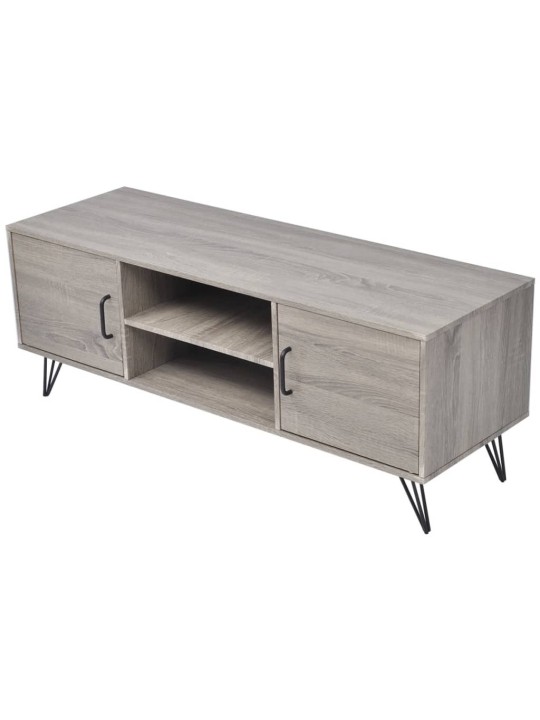TV stolek 120 x 40 x 45 cm šedý