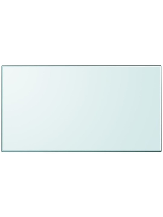 Stolní deska z tvrzeného skla obdélníková 1200x650 mm